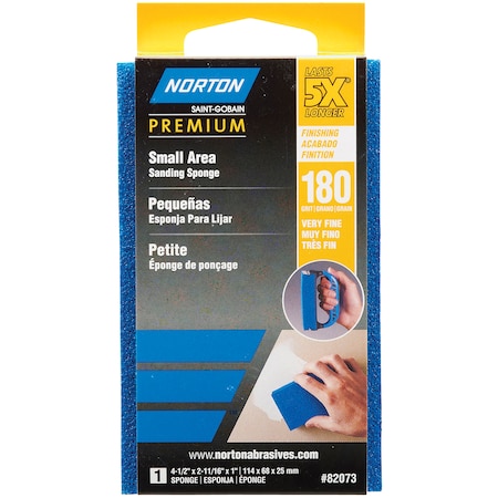 Norton Co Small ProSand 5X Sanding Sponge Small Area Fine 82073
